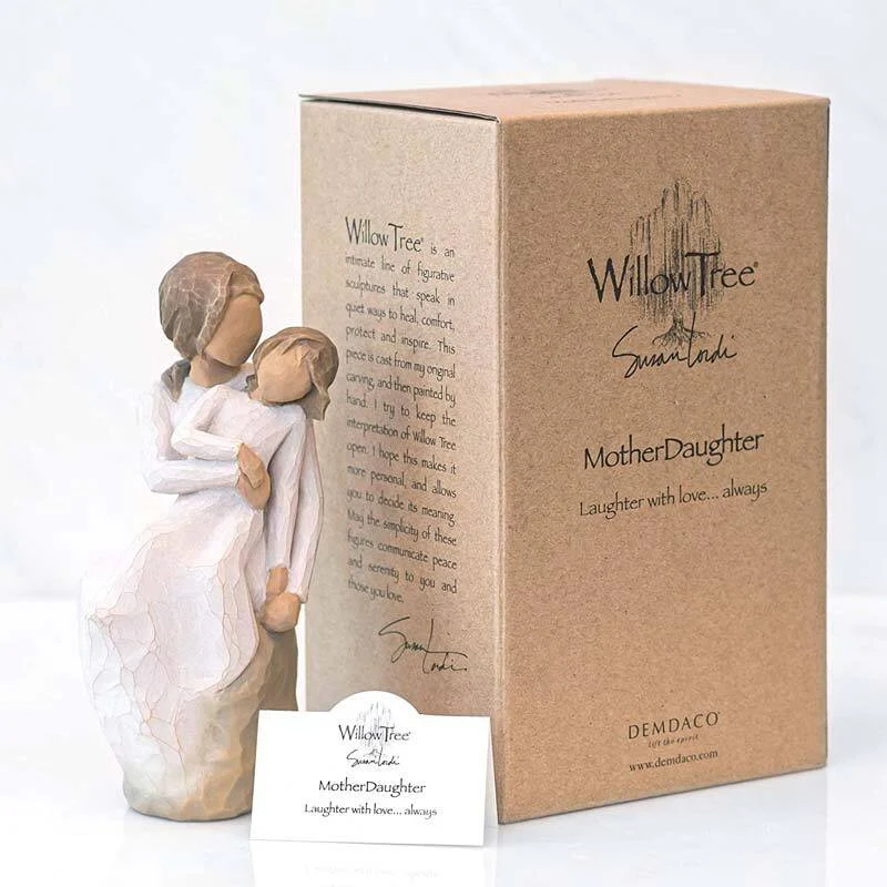 Statua Mamma e Figlia Willow Tree - immagine 2