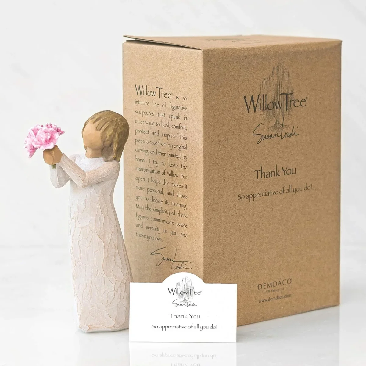 Statuina "Grazie" Willow Tree - immagine 5