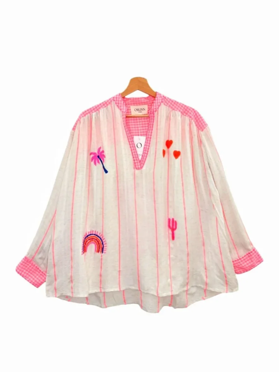 CAMICIA SAINT-TROPEZ Rosa 8932