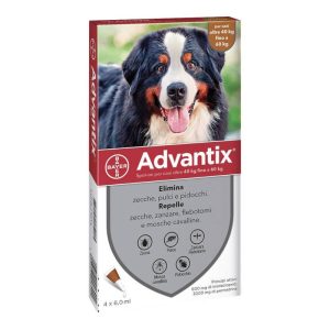 ADVANTIX CANI 40 – 60 KG 4 pipette