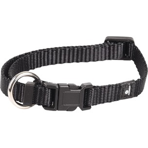 COLLARE ZIGGI NERO XS 20-35CM 10MM