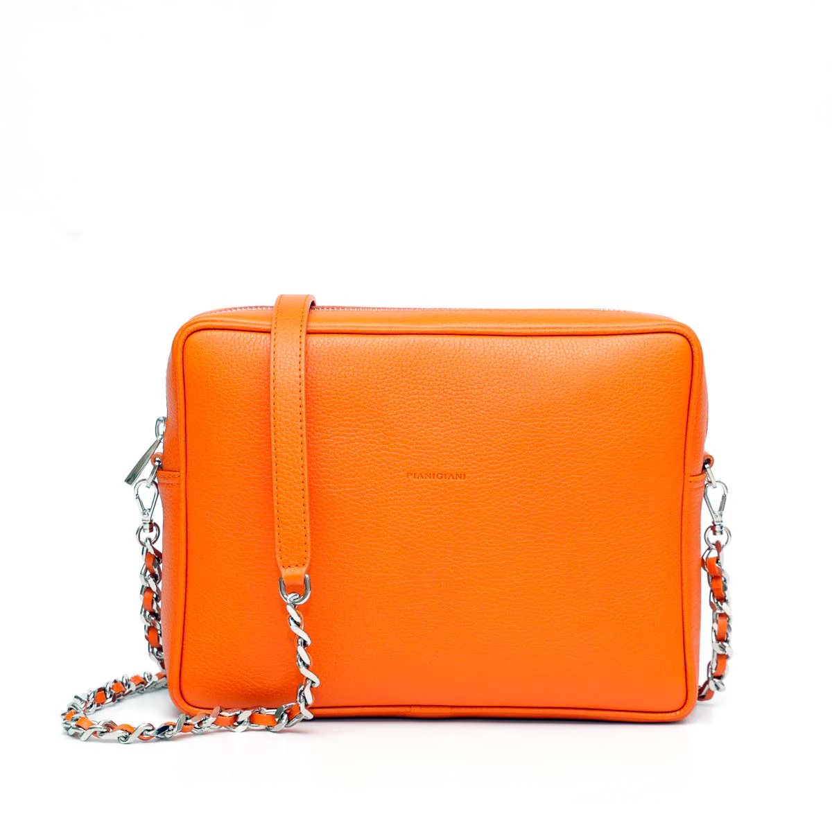 Miss Grande in Pelle Arancio