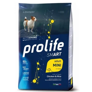 PROLIFE CANE SMART ADULT POLLO E RISO MINI GR 600